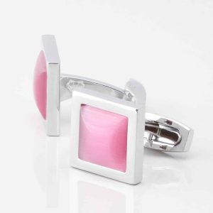 Pink Cufflinks